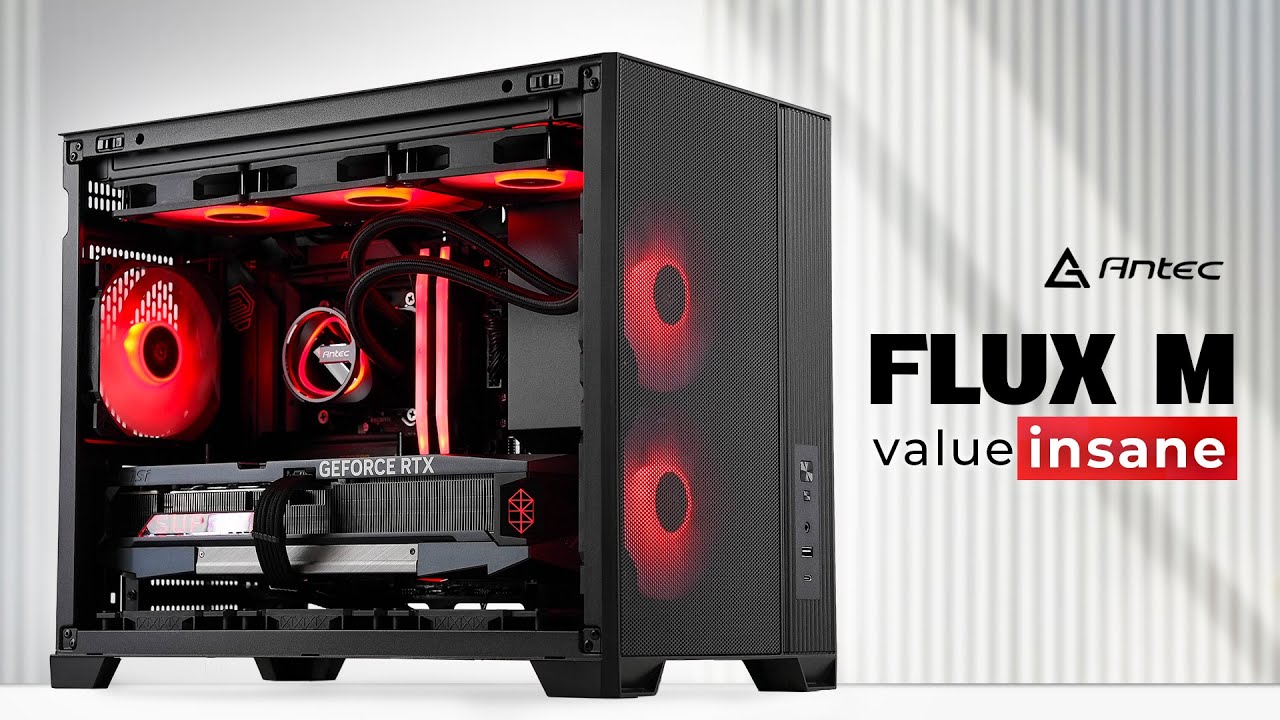 $70 for 6 Fans AND a Case?! The Antec Flux M Just Broke the Budget Market