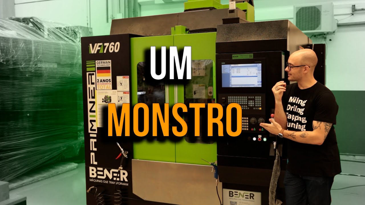 CENTRO DE USINAGEM VF 760 / Curiosidades e detalhes sobre essa máquina incrivel !! @Bener Info Metal