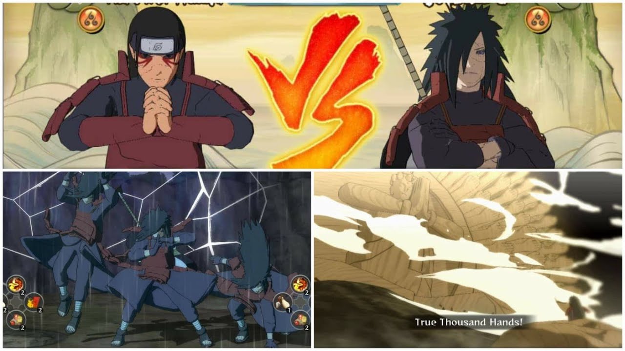 Hashirama vs Madara (NSUNSR)