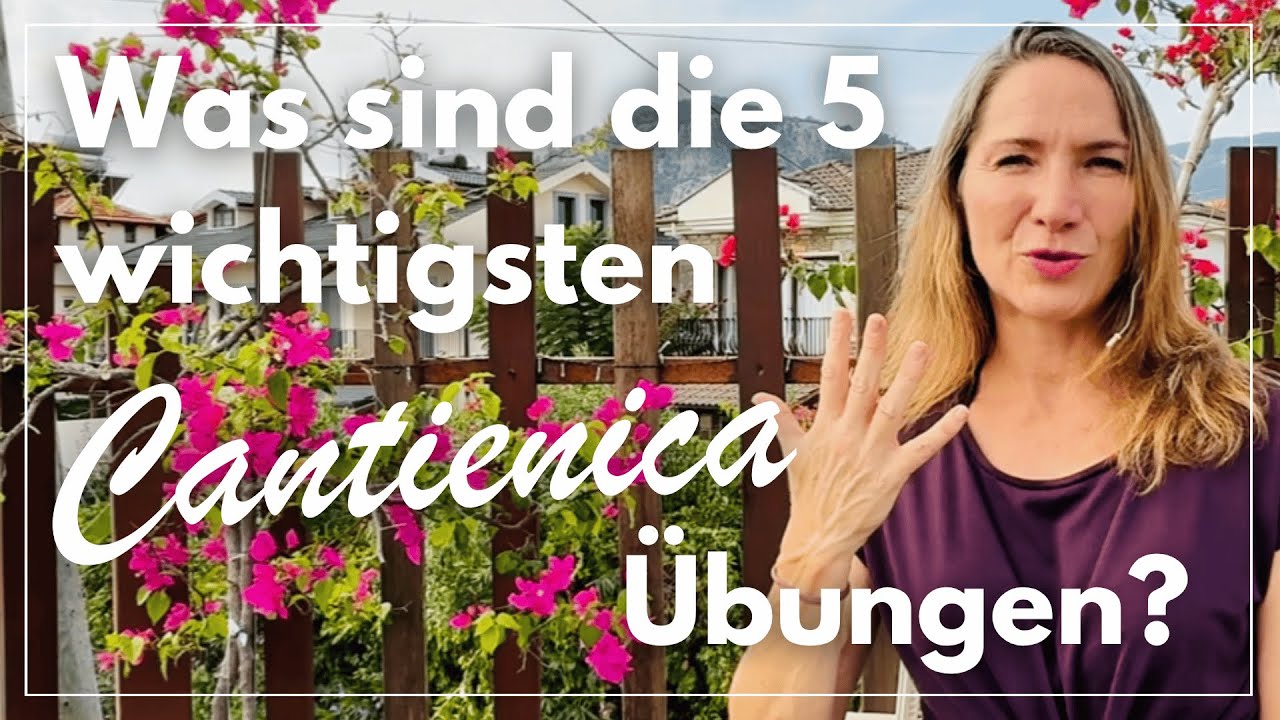 Die 5 wichtigsten CANTIENICA® Übungen - 10 Minuten Workout für jeden Tag 🦋💕💫