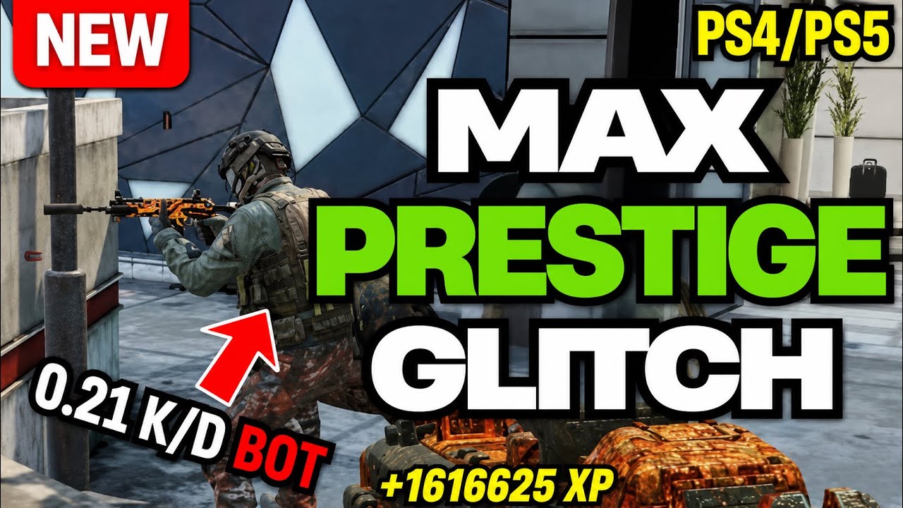 *NEW* BO2 UNLIMITED XP GLITCH! SOLO MAX PRESTIGE GLITCH IN BLACK OPS 2! [PS4/PS5]