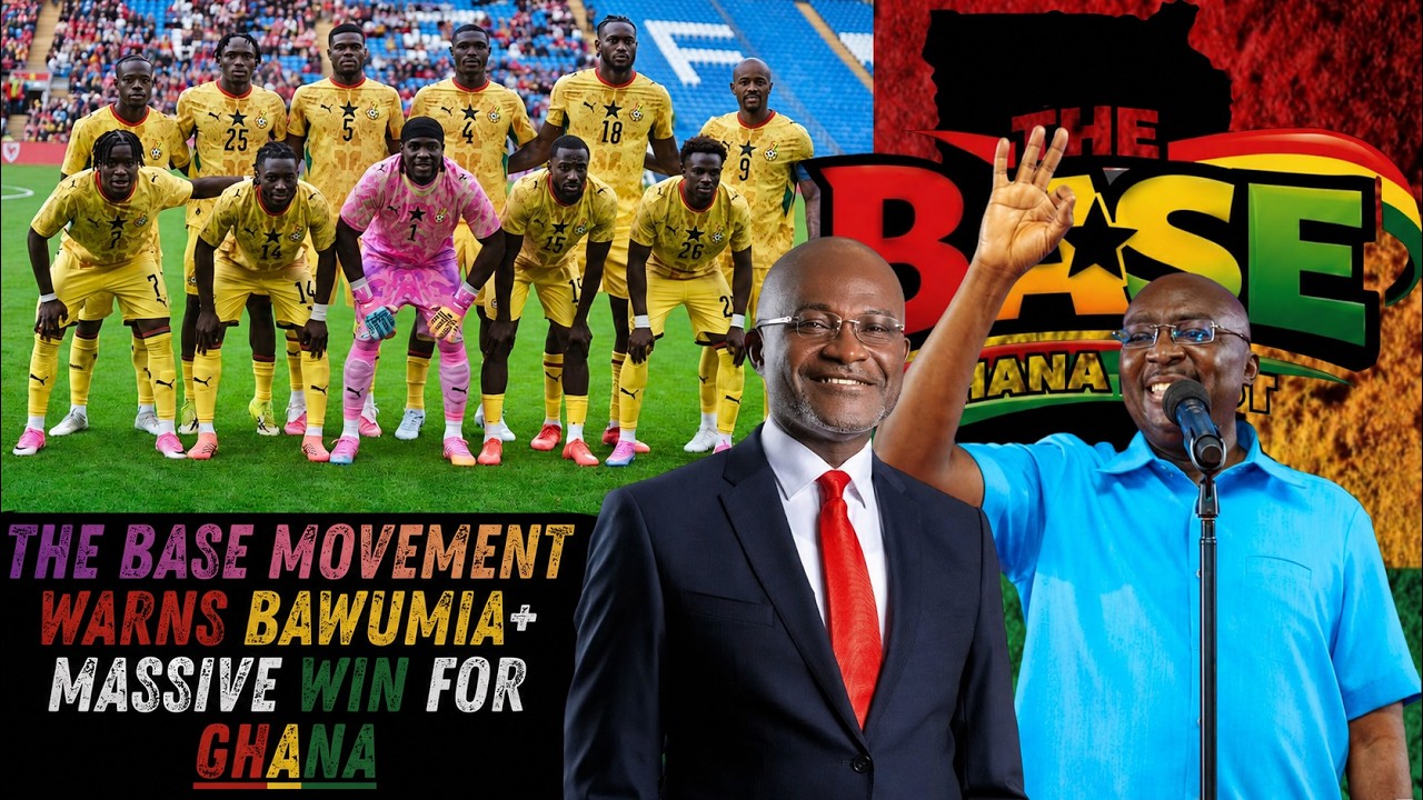Ken Agyapong Lied NPP Exposes Him + The Base Movement Sends Warns Bawumia; GH 🇬🇭 Wins Against Panama