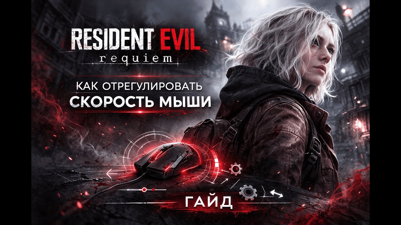 Как отрегулировать скорость мыши в Resident Evil: requiem [ГАЙД]