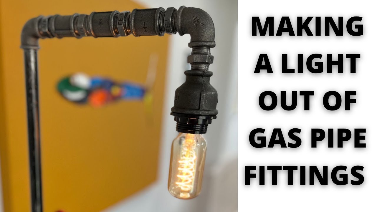 DIY INDUSTRIAL PIPE LIGHT