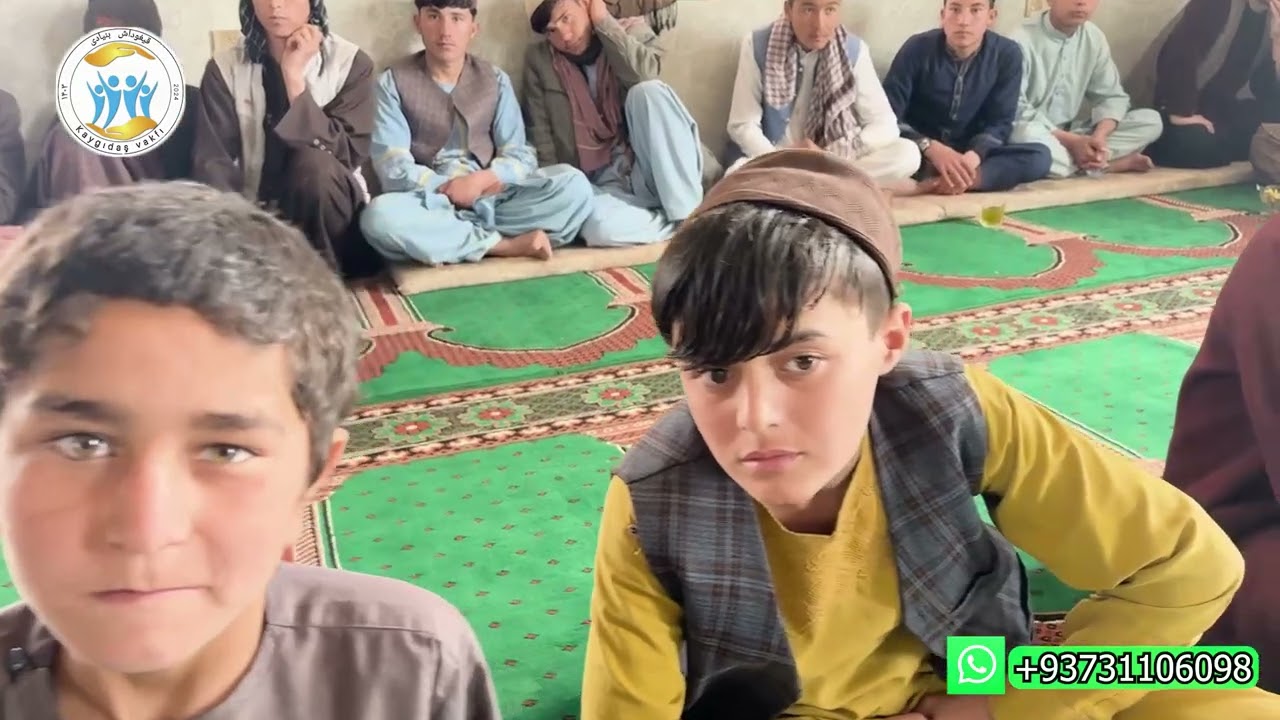 به لطف الله متعال، امروز مسجد شریف افتتاح گردید.خانه‌ای که با همت مردم نیکوکار ساخته شدتا چراغ ایمان