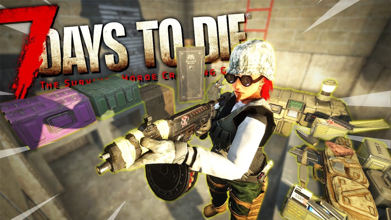 【7DTD】遂に雪山の”大量発生クエスト”をクリアしたら報酬うますぎた！！！「7 Days to Die α21」実況プレイ #29