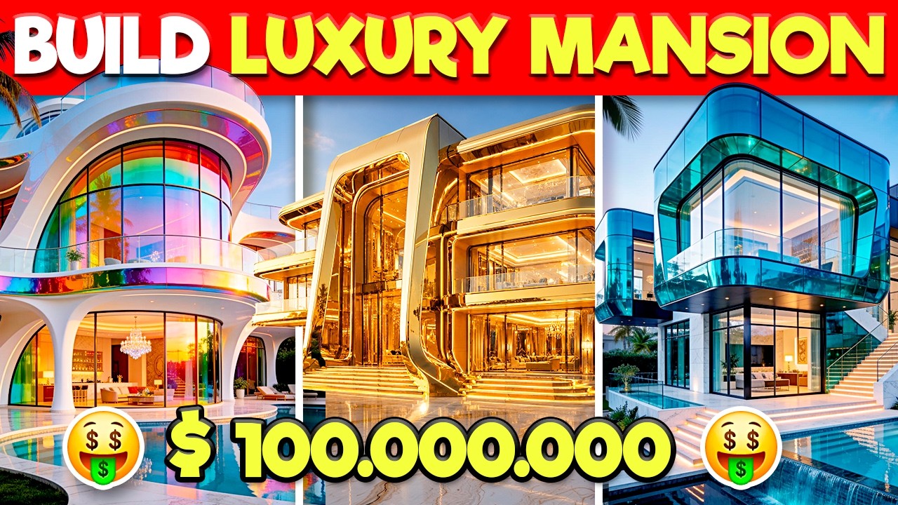 Build Your Luxury Mansion 🏡✨