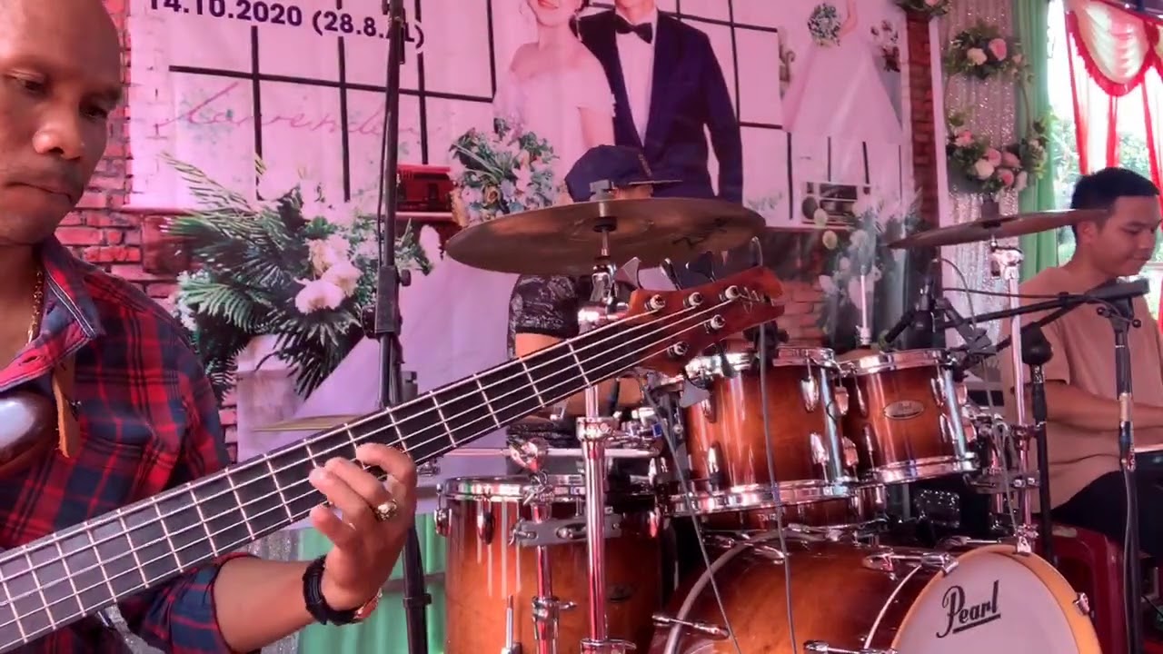 Nhạc Hoà Tấu | Đám Cưới |Chuyện Tình | Drum Thái Tuấn band 4in1(drumCam) Nge cực phê