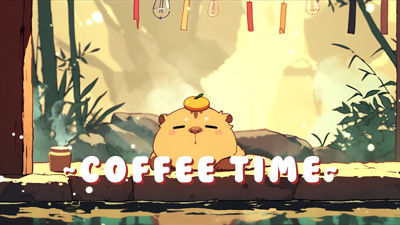 Capybara Lofi Zone | Cozy Beats for Relaxation 🦫 📝