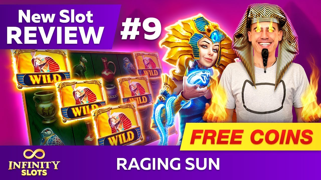 God Level High Payouts! ☀️ Hot New RAGING SUN Slot Review ☀️ Lucky Mike Plays Infinity Slots #9