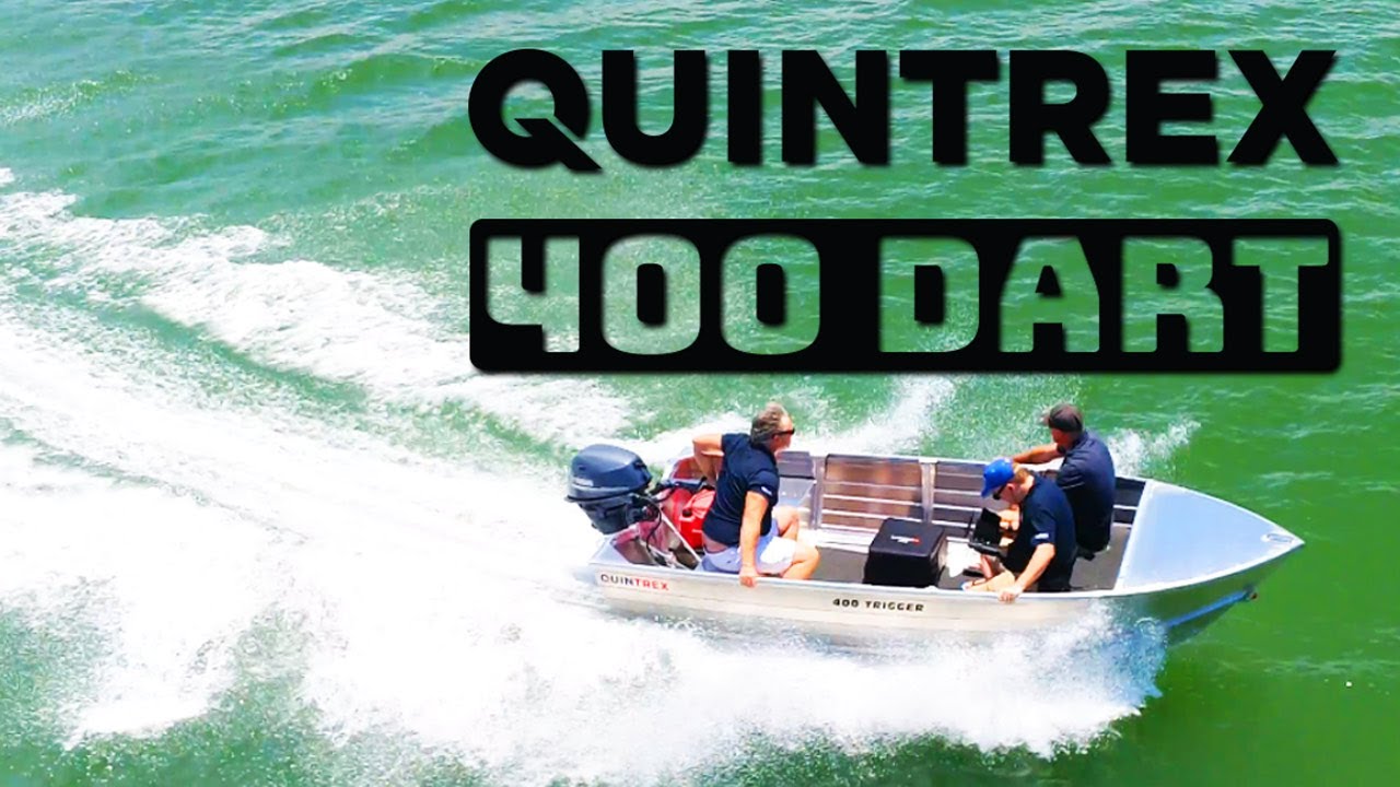 Quintrex 400 Dart + Yamaha F25HP on water review