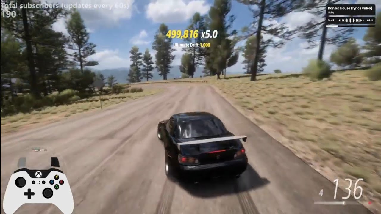 When drift stops, stream ends (660k score achieved)