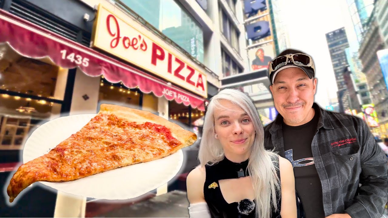 Where Should You Go For GOOD Pizza In NYC? (Joe's Pizza Broadway)
