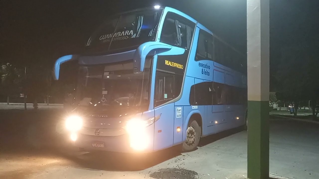 Real Maia e Real expresso na rodoviária de combinado Tocantins 