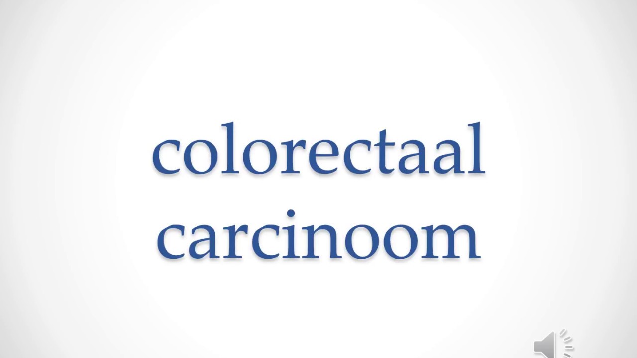 Colorectaal darmcarcinoom