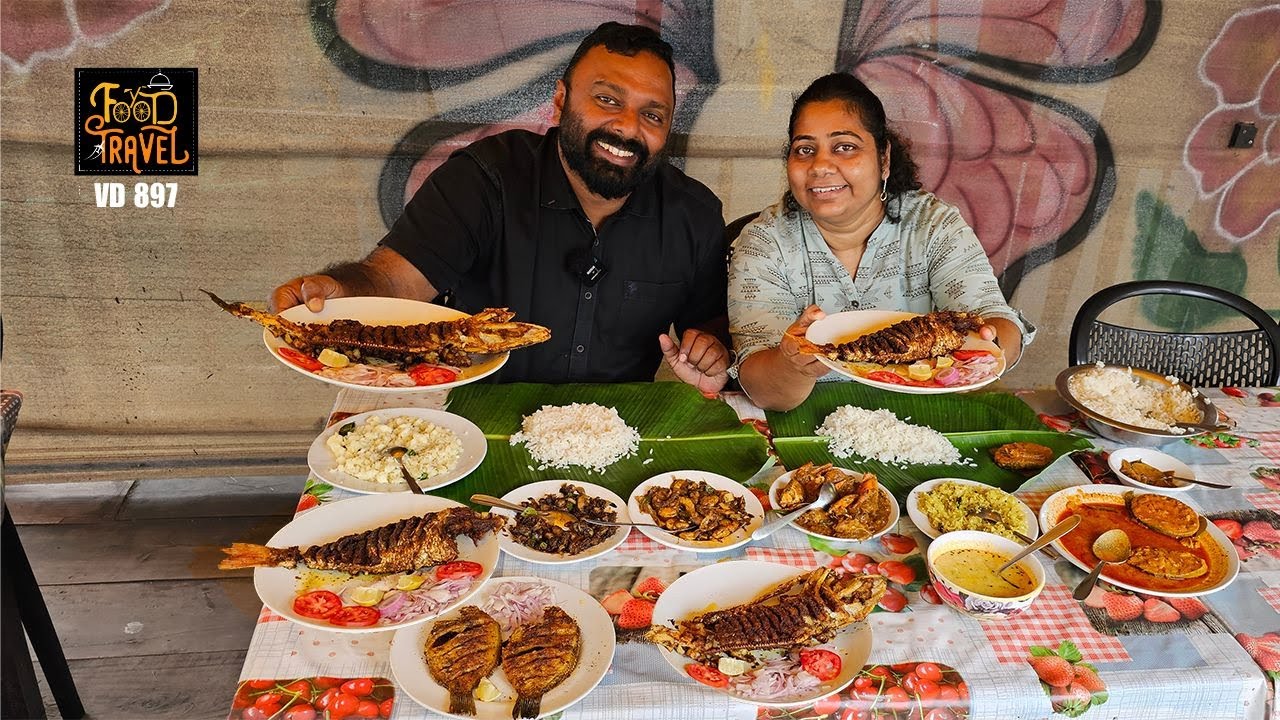 ഉടുപ്പൂരിയും പടയപ്പ വറയും | Seafood Meals at Baby Chettan's Seafood Restaurant in Cherai Beach