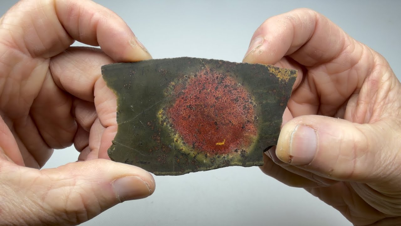 Slab to Cab - Impressive Tri-Colored Moss Agate