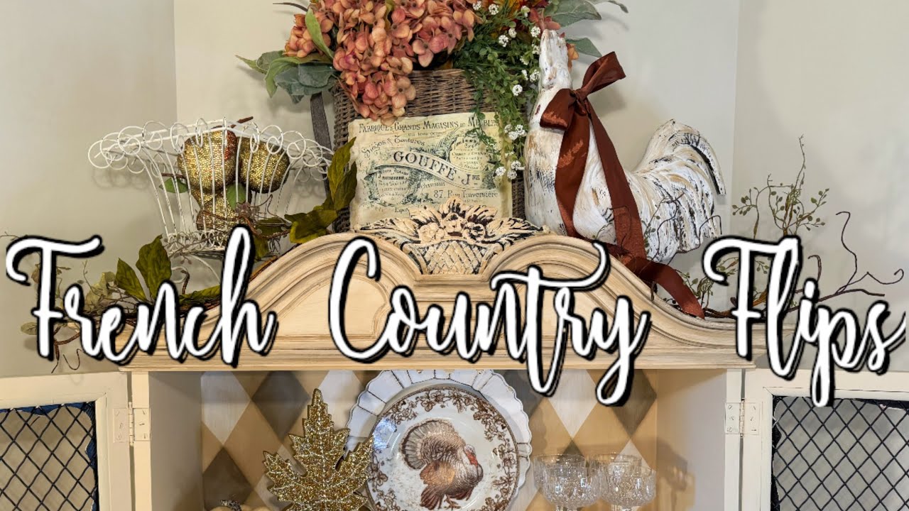 Французский деревенский секонд-хенд: переворачиваем и украшаем #decoratewithme #diy #harlequins #...