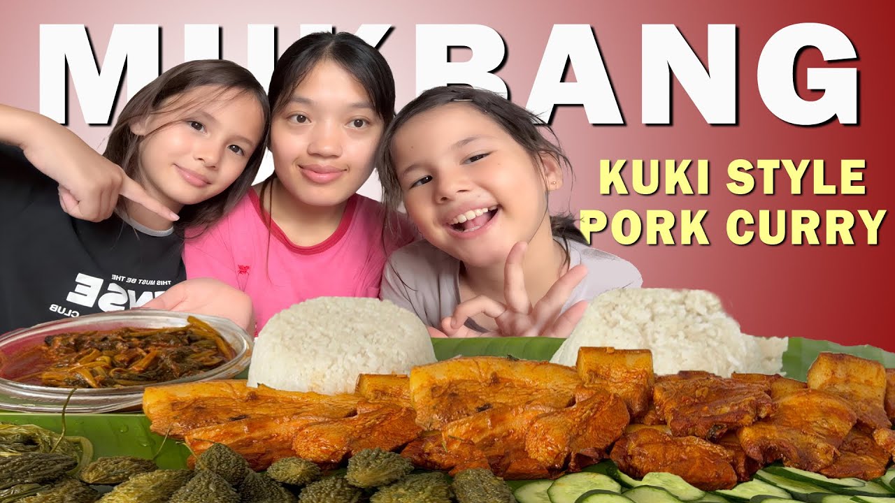 PORK (Vohsa) MUKBANG // 😋with my twins 🤩🥳
