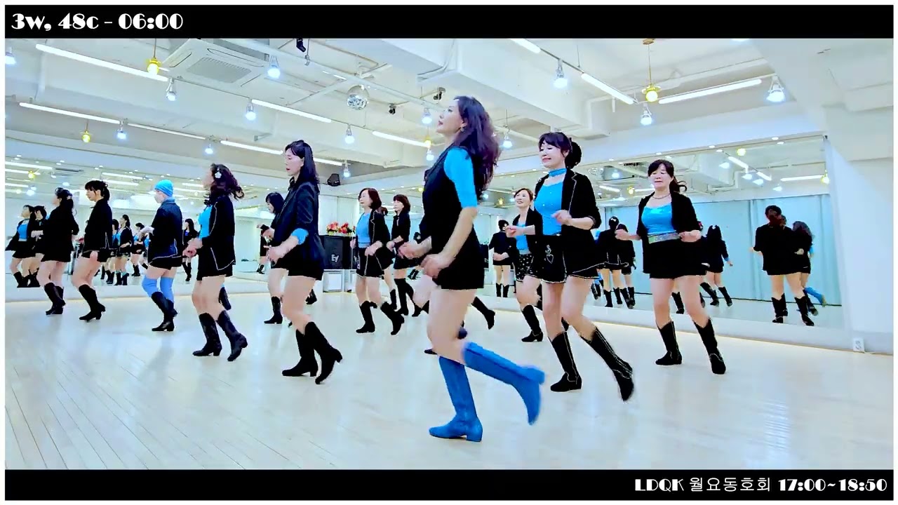 Banjo Boogie Line Dance l Intermediate l 밴조우 부기 라인댄스 l Linedancequeen l Junghye Yoon 