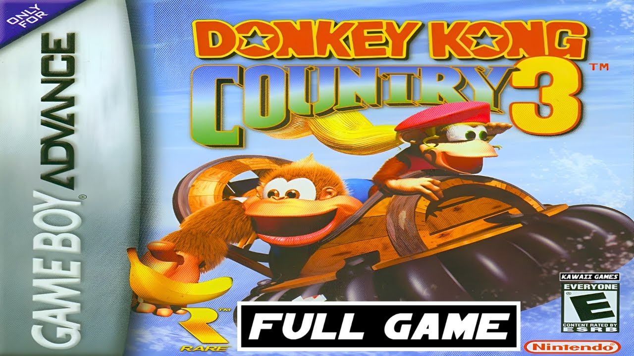 Donkey Kong Country 3 [GBA] 103% Gameplay Walkthrough FULL GAME [4K60ᶠᵖˢ UHD🔴]