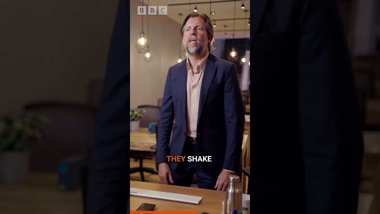 James Nestor demonstrates a breathing technique that you can do standing up #shorts #jamesnestor