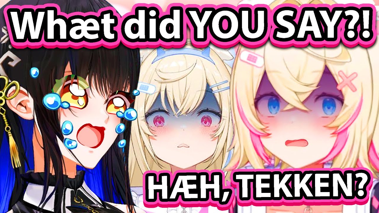 Nerissa's Pronunciation made FUWAMOCO confused and Mococo went HAEH【Hololive】