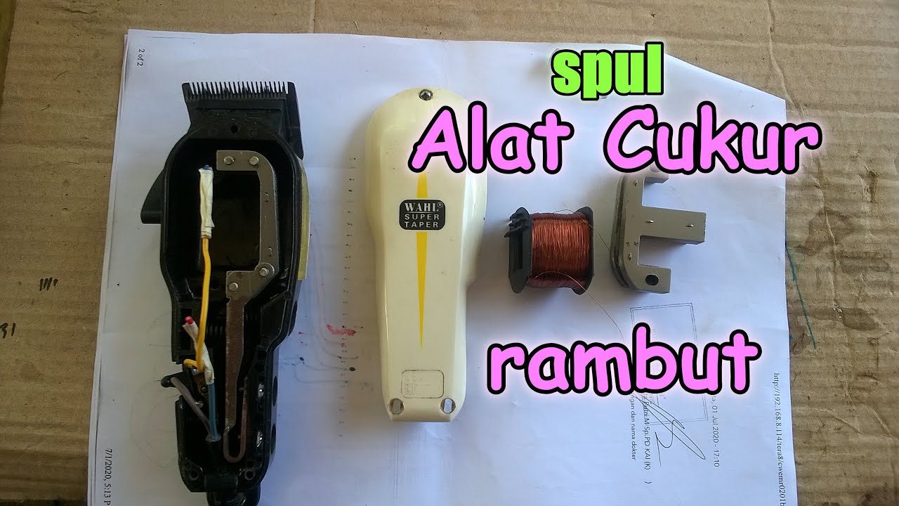 Cara Mudah Gulung Spul Alat Cukur | Potong Rambut WAHL