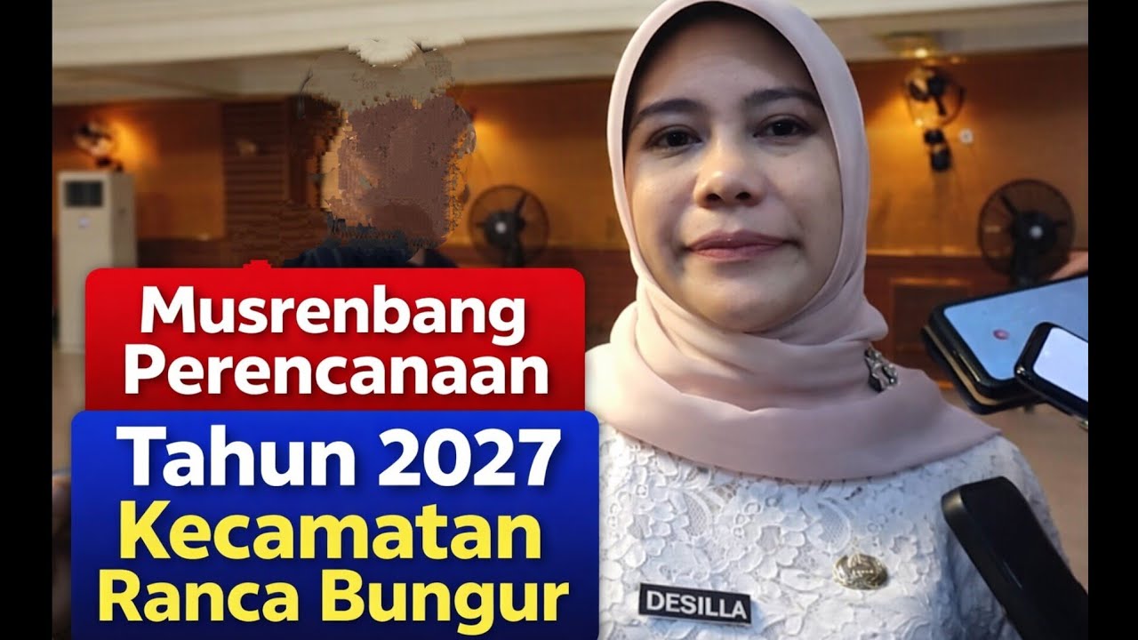 Musrenbang Perencanaan Tahun 2027 Kecamatan Ranca Bungur  