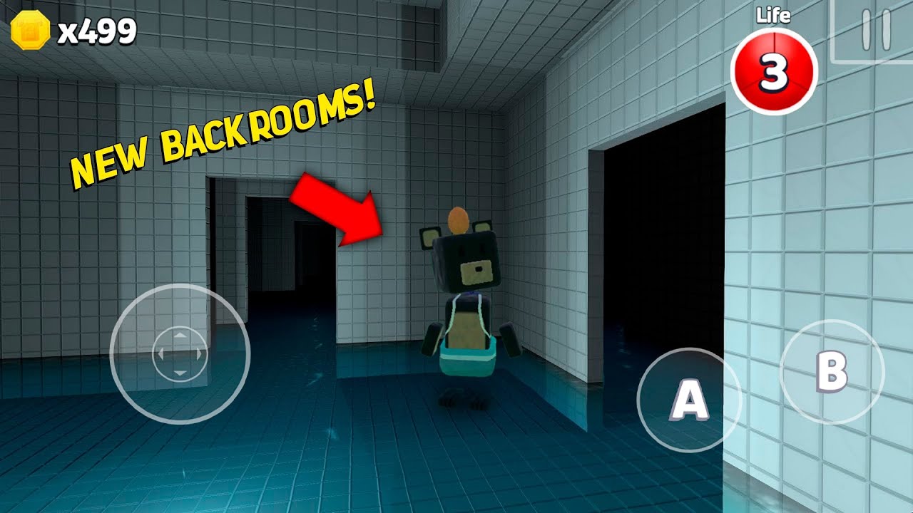 New Pool Backroom? Super Bear Adventure Gameplay Walkthrough