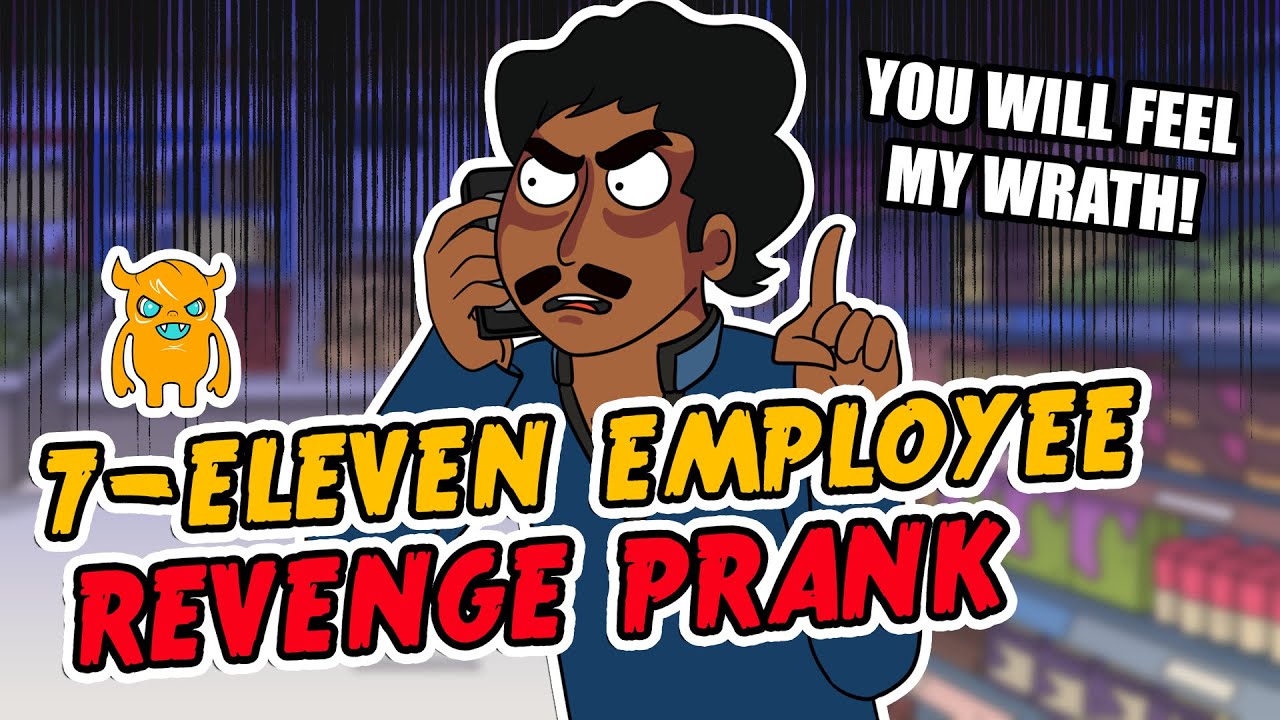 Crazy 7-Eleven Employee REVENGE Prank - Ownage Pranks