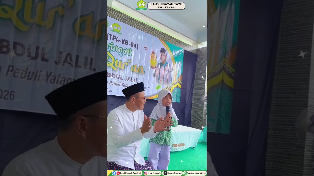 kegiatan Nuzulul Qur'an PAUD Hidayah Tayu