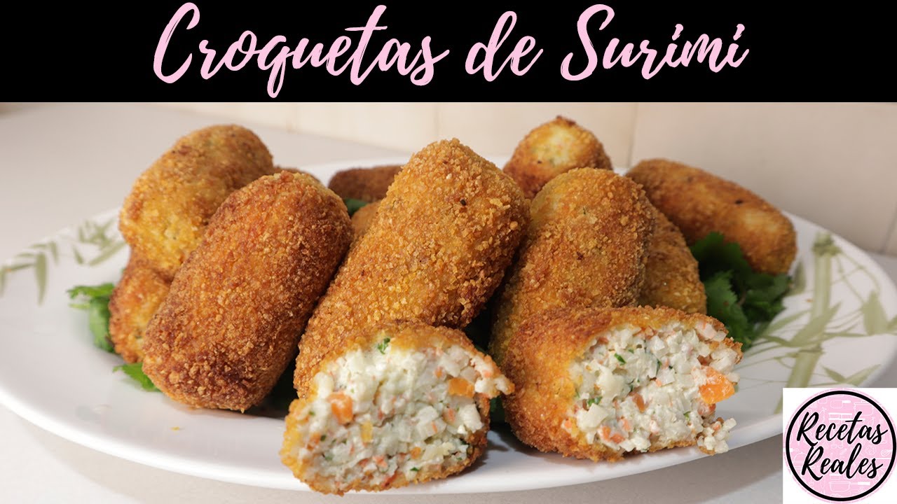 Croquetas de Surimi  | Exóticas & Económicas | Recetas Reales
