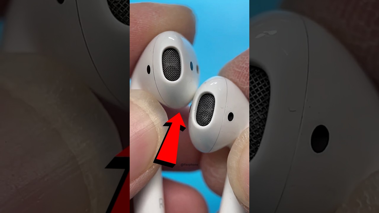 Deep Cleaning Apple AirPods ✨🧼🎧 #airpods #favphone #cleaning