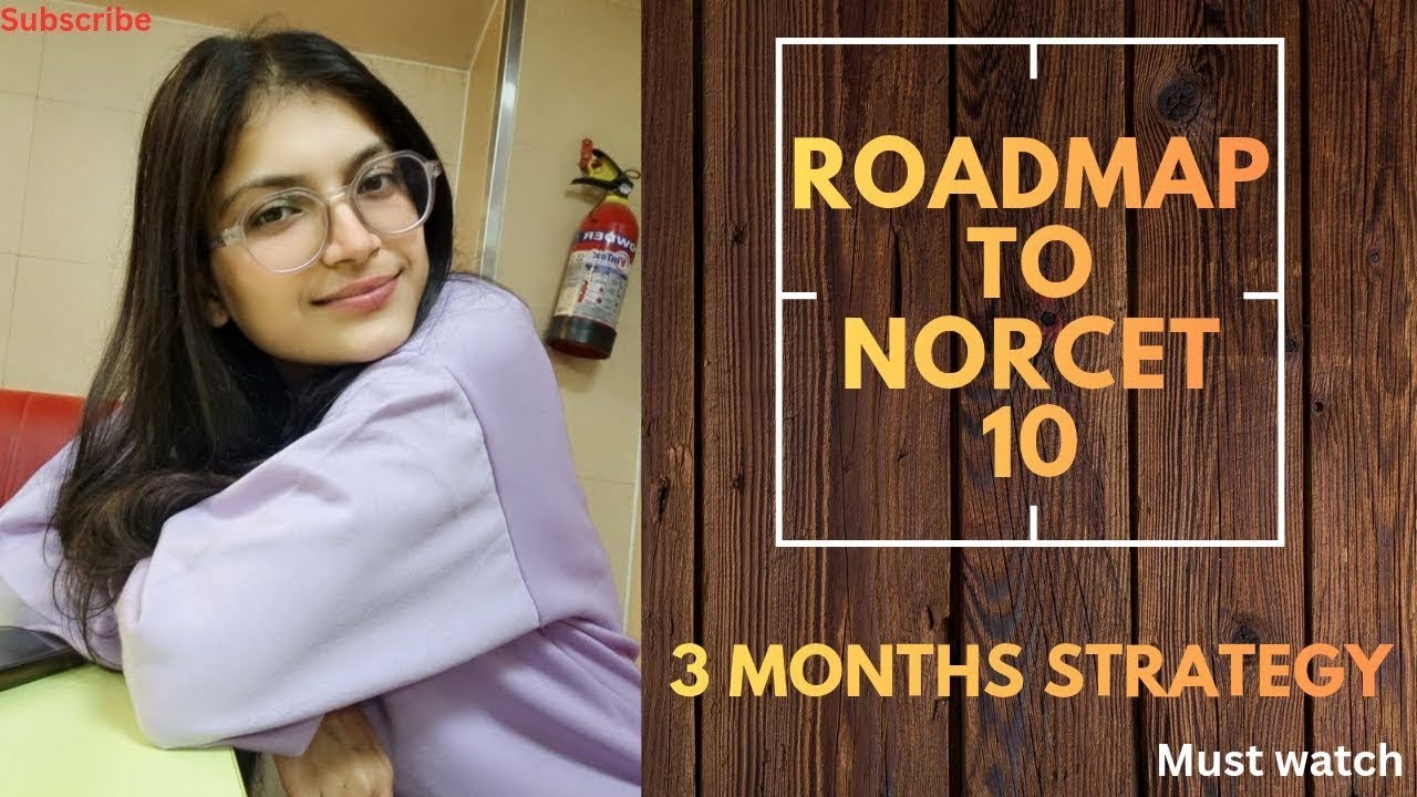 Crack NORCET exam 😀 in 3 months :- step-by-step strategy 💪🏻
