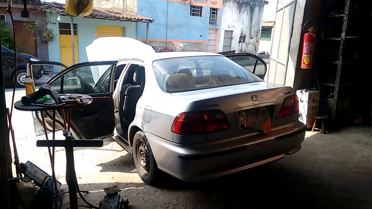 Honda Civic assento banco traseiro retirar