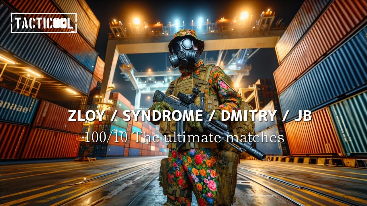 Tacticool | No.64 Throwing knives and epic smoke with ZLOY / SYNDROME / DMITRY / JB | LVL100/10