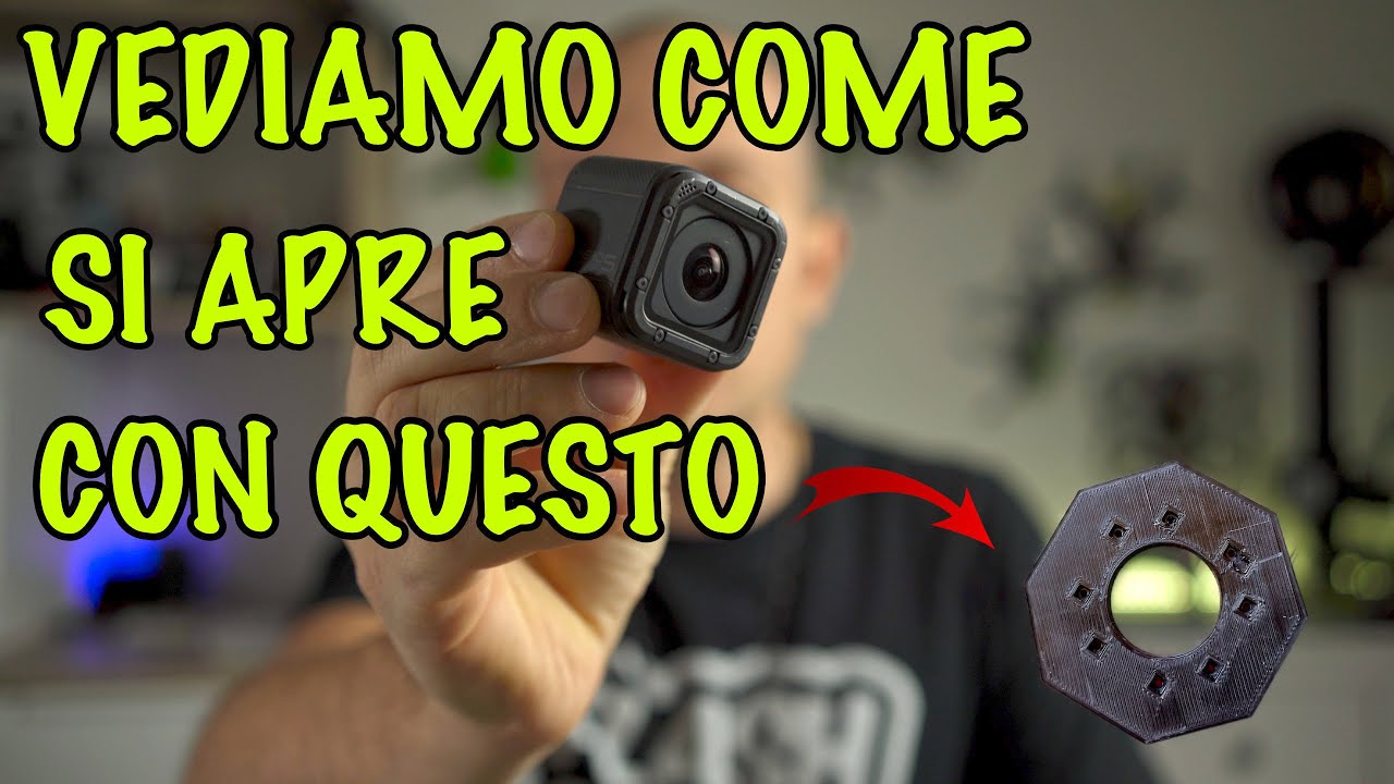 COME SMONTARE E RIPARARE GOPRO SESSION 5 NEL MODO GIUSTO