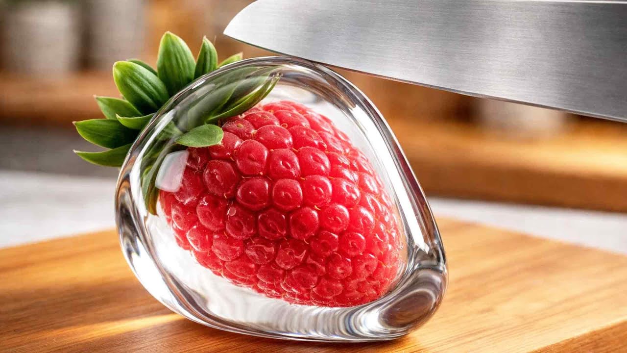 12 Hours of Satisfying AI ASMR Glass Cutting Videos To Fall Asleep To