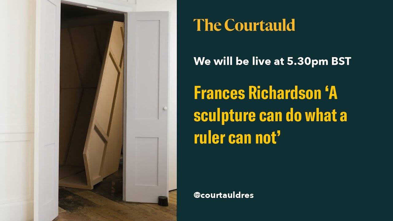 Frances Richardson &lsquo;A sculpture can do what a ruler can not&rsquo;