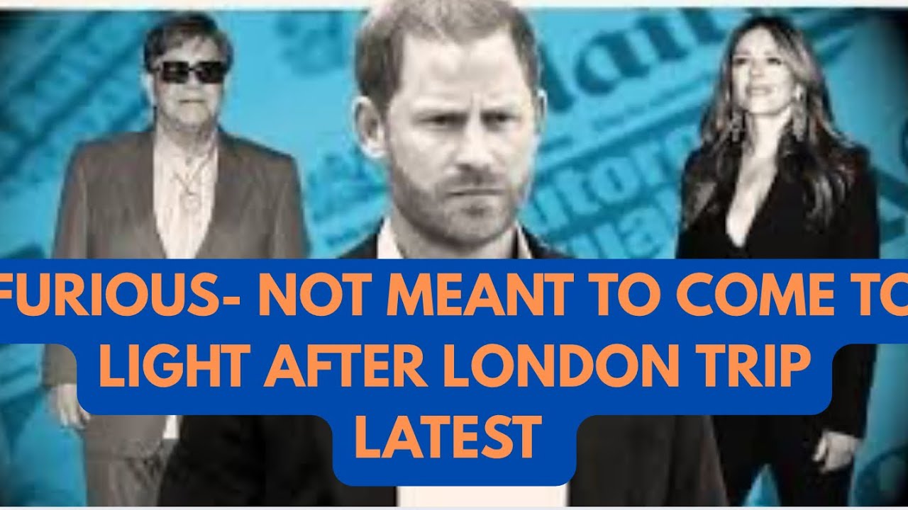 SUSSEX MELTDOWN FOLLOWING THIS FROM LONDON #royal #meghan #princeharry