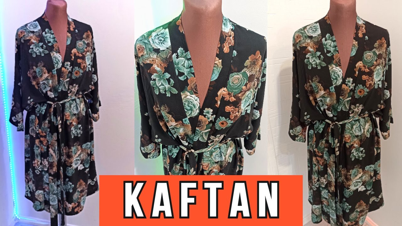 KAFTAN / Krojenje i Šivanje prelijepog Kaftana / DIY