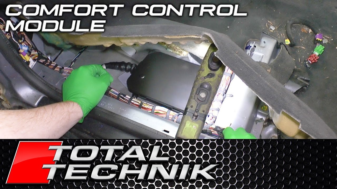Как снять блок управления системой комфорта - Audi A6 S6 RS6 (C5) - 1997-2005 - TOTAL TECHNIK