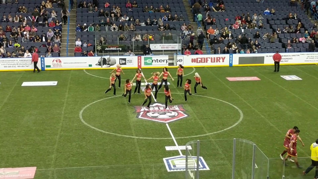 Ladies of Ontario Fury Dance Team: 