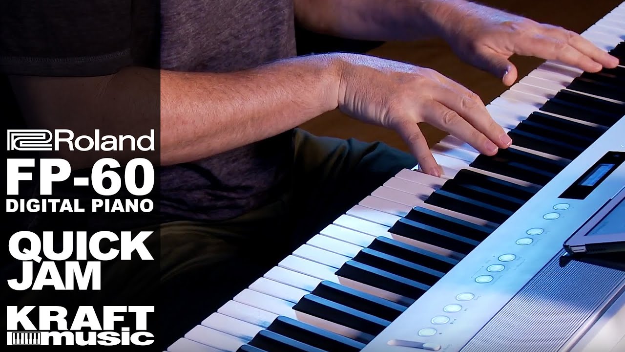Roland FP-60 Digital Piano - Quick Jam with Scott Tibbs