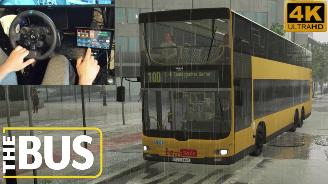 The Bus 🚏 Line 100 - 1 🚌 Logitech G923 Gameplay