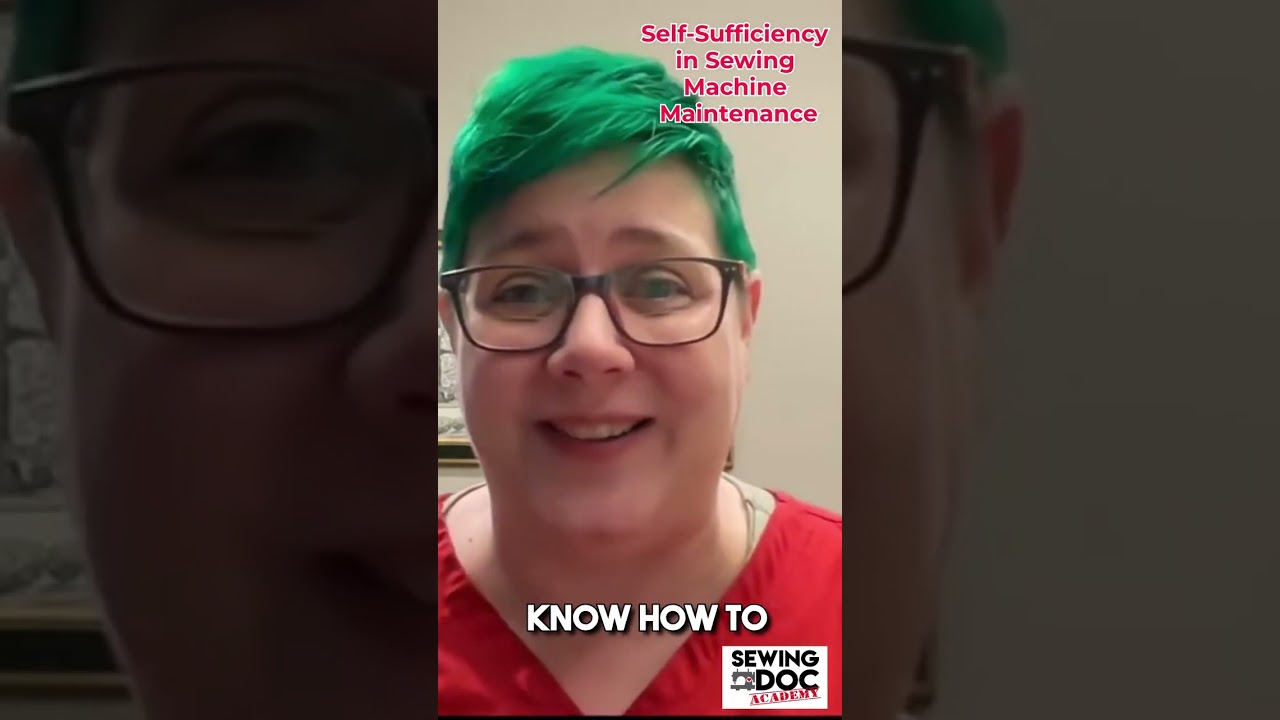 Service your sewing machine like a professional with Sewing Doc Academy, then help your community!
