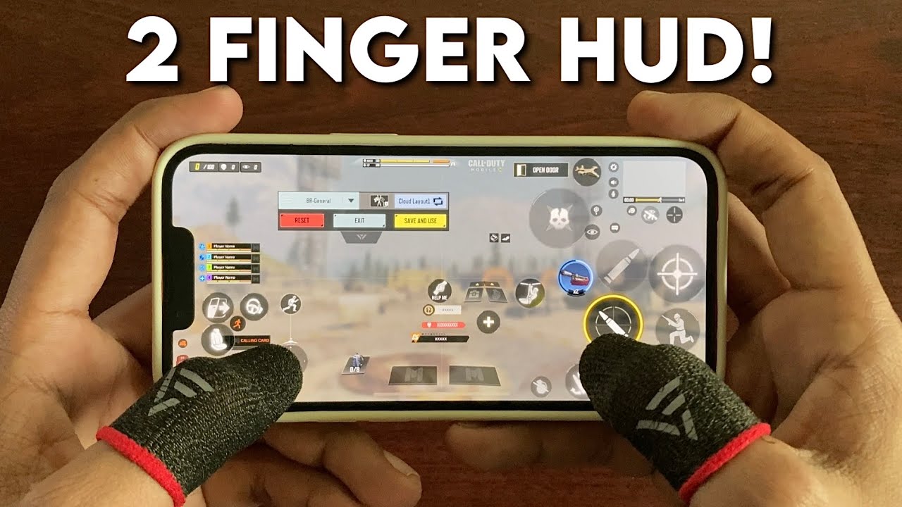 I Found a new 2 Finger HUD for beginners in CODM w/ HANDCAM | Super easy to use (2 Finger + Gyro)