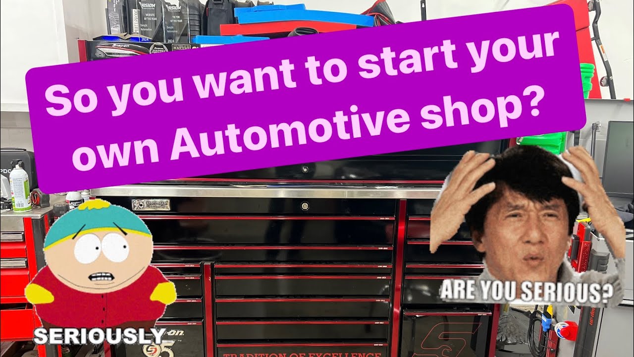 Итак, вы хотите открыть автомастерскую?