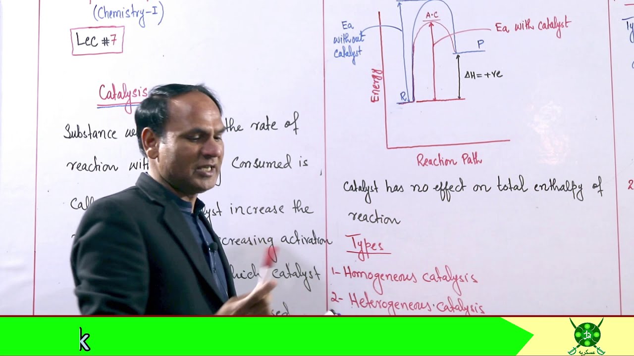 Ch#9 |Lec#7 | Catalysis and types | Enzymes and Applications 